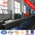 8m 5kn Africa Galvanized Electric Power Pole Manufacture